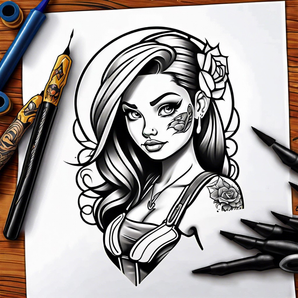 15 Creative Tattoo Stencils Ideas for Your Next Ink Design (12) 15 Creative Tattoo Stencils Ideas for Your Next Ink Design (12)