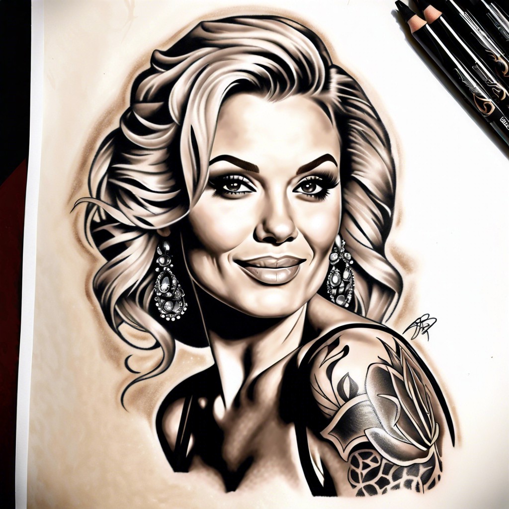 15 Creative Tattoo Stencils Ideas for Your Next Ink Design (14) 15 Creative Tattoo Stencils Ideas for Your Next Ink Design (14)