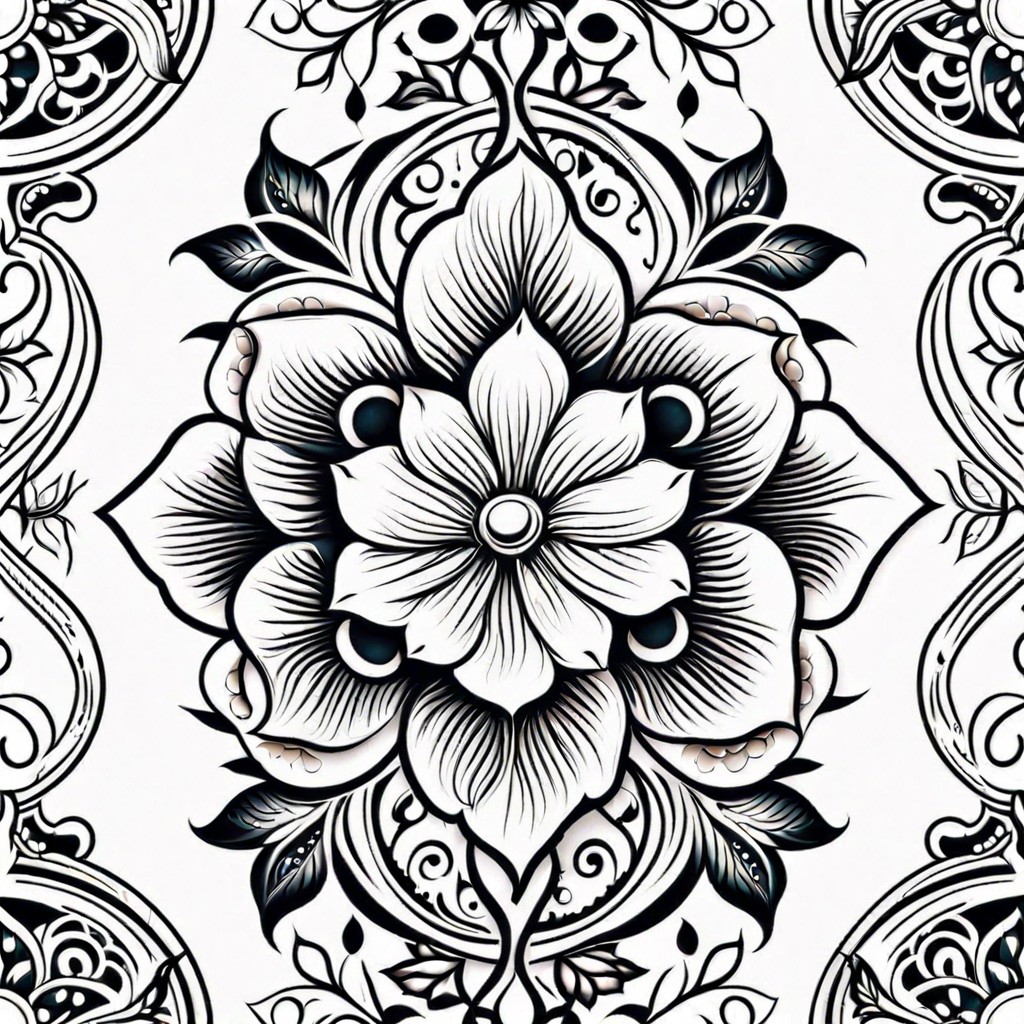 15 Creative Tattoo Stencils Ideas for Your Next Ink Design (7) 15 Creative Tattoo Stencils Ideas for Your Next Ink Design (7)