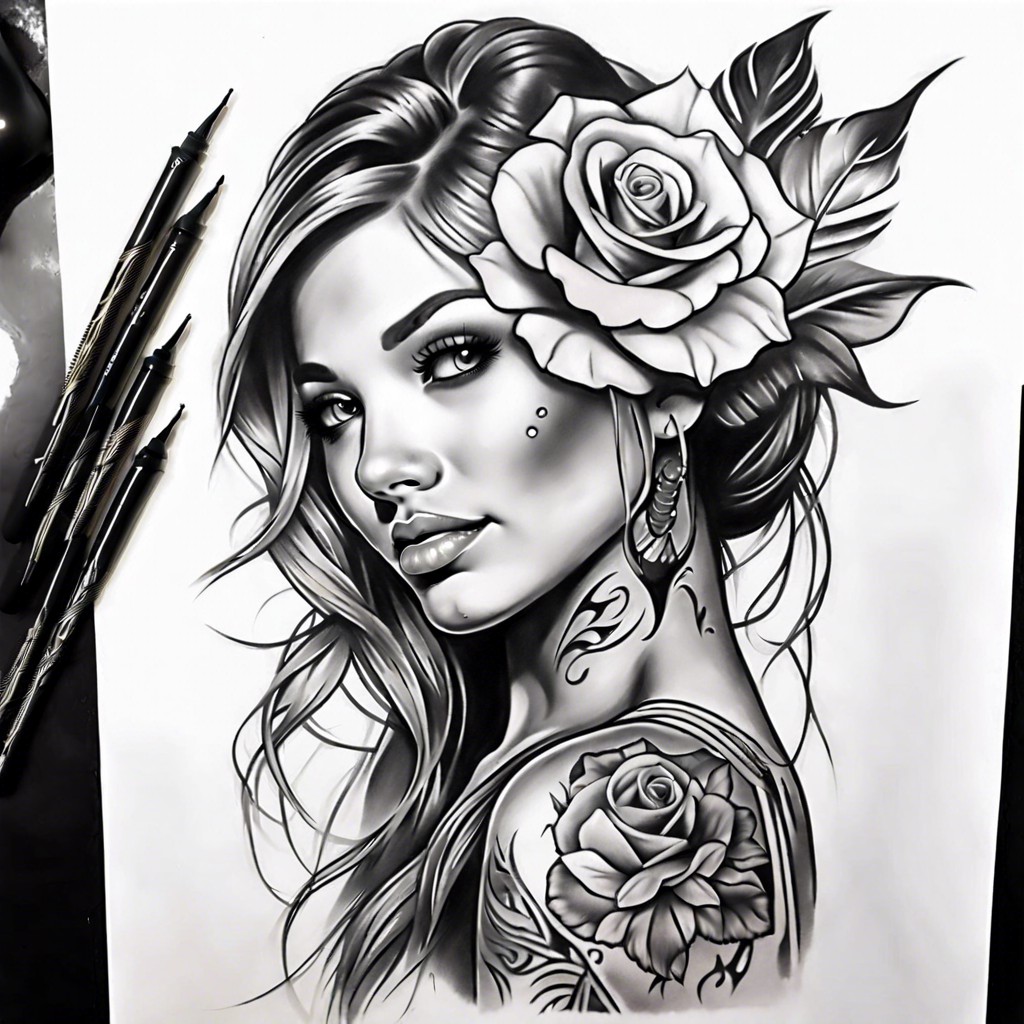15 Creative Tattoo Stencils Ideas for Your Next Ink Design (2) 15 Creative Tattoo Stencils Ideas for Your Next Ink Design (2)