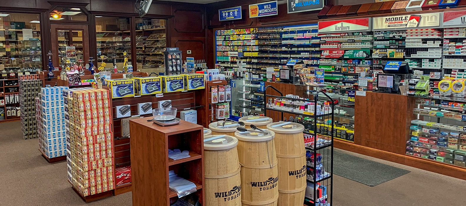 Find A Wild Bill's Tobacco Store Near You